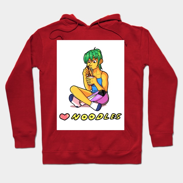 Sunstrike x Noodles Hoodie by ShaRose49